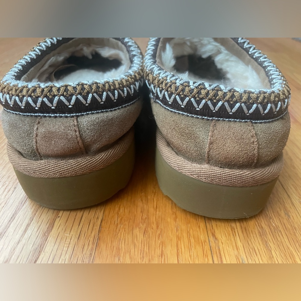 UGG Tan Tasman Plush Lining Shoes - Picture 7 of 9